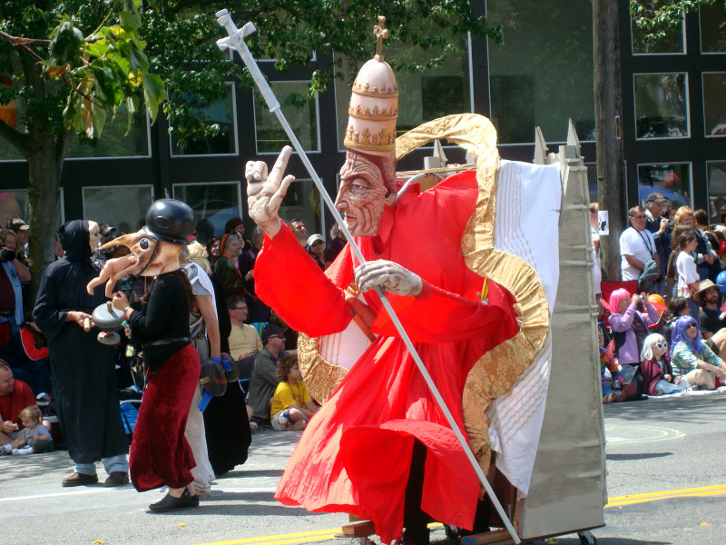 solstice parade pope